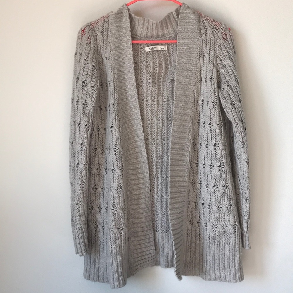 Gray knit cardigan from Old Navy Size S